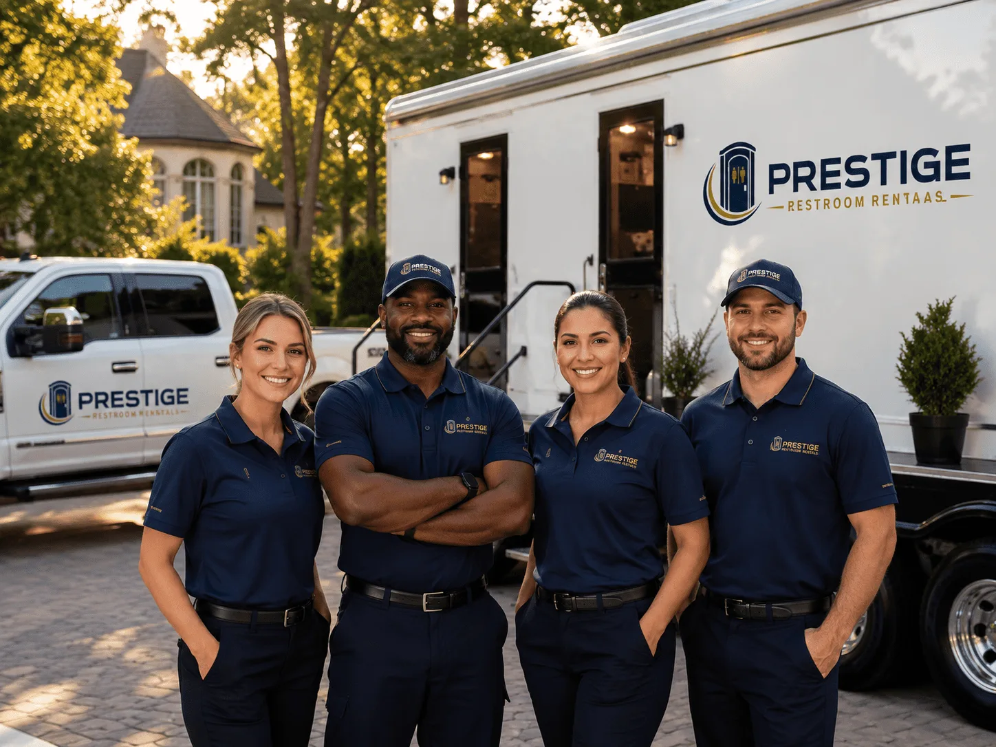 Trusted Luxury Portable Restrooms company in Elwin, IL